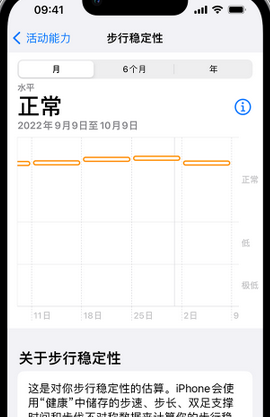 烈山iPhone手机维修如何在iPhone开启'步行稳定性通知'