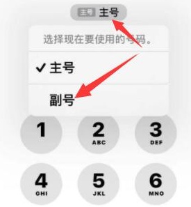 烈山苹果14维修店分享iPhone 14 Pro Max使用副卡打电话的方法 